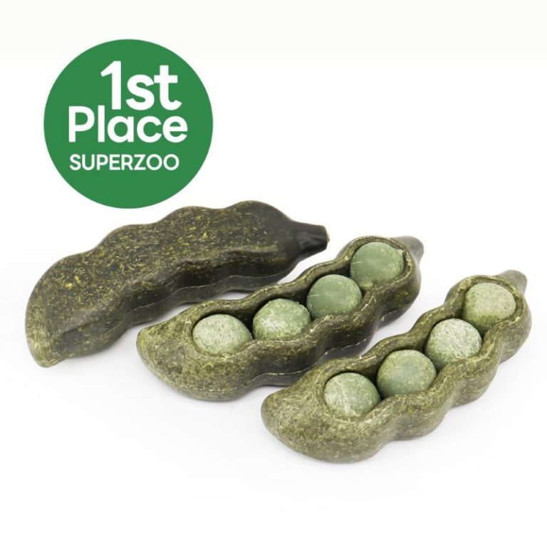 Nibble Peapods Edible Small Animal Toy Hamster Boredom Breaker