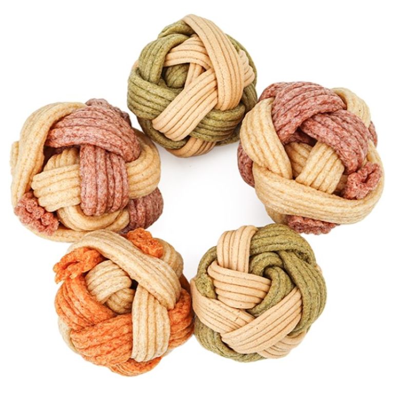 Gluten Free Dog Ball Treats Dental Sponge Chews