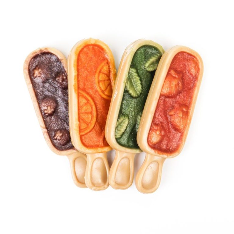 Dog Popsicles Minty and Fruity Ice Lollies Summer Treats