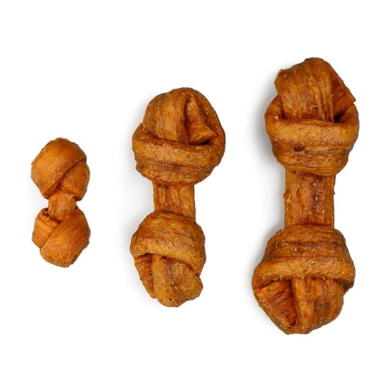 Crunchy Chicken Rice Dog Treats and Bones