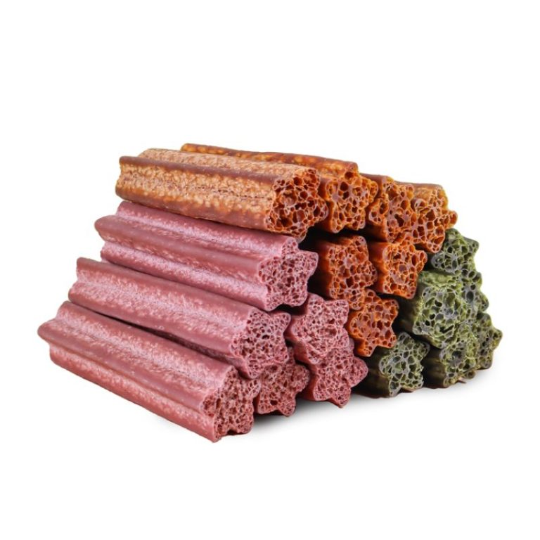 Oral Sticks with Ridges Dog Tartar Control Sponge Dental Chews