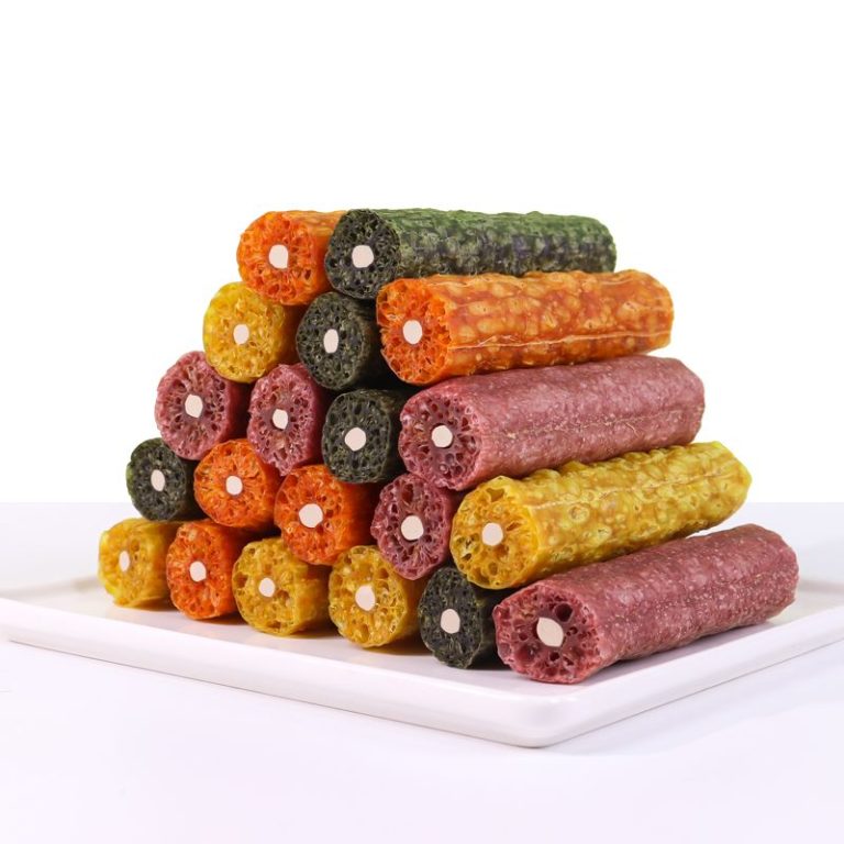 Puffed Dental Sticks with Coconut Oil Center Dog Breath Treats