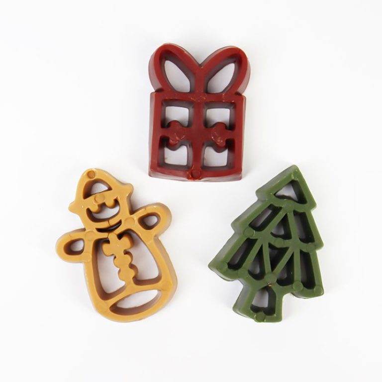 Holiday Dog Treats Xmas Tree Snowman Giftbox Shaped Chews