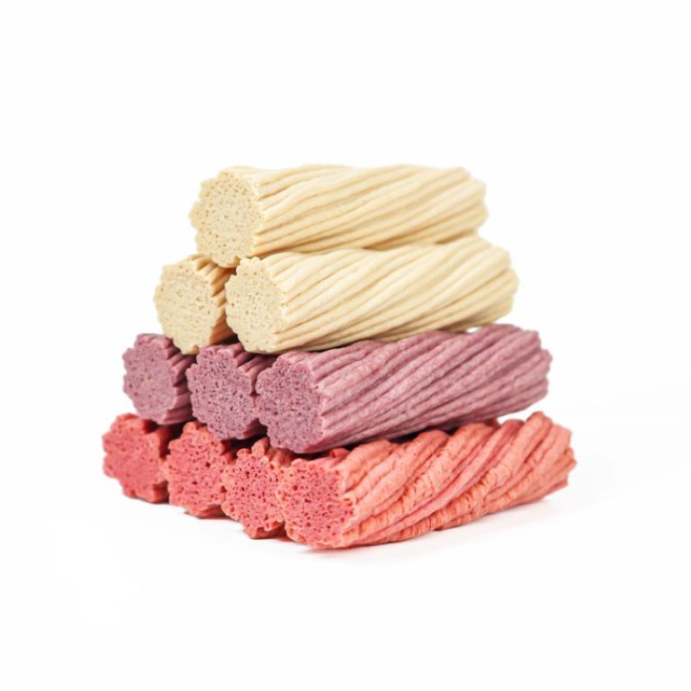 Sponge Twist Sticks Soft Dental Chews for Dogs