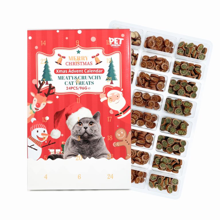 Christmas Cat Advent Calendar For Dental Health And Fresh Breath Daily Treats